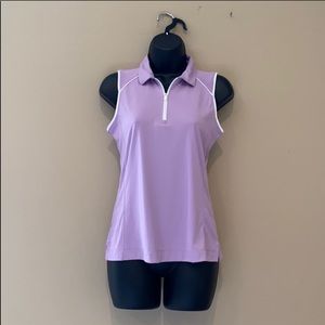 2 colors $24, Slazenger Sleeveless Golf Shirt, XS
